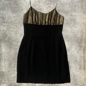 Gia + Co Mini Ruched Mesh Dress